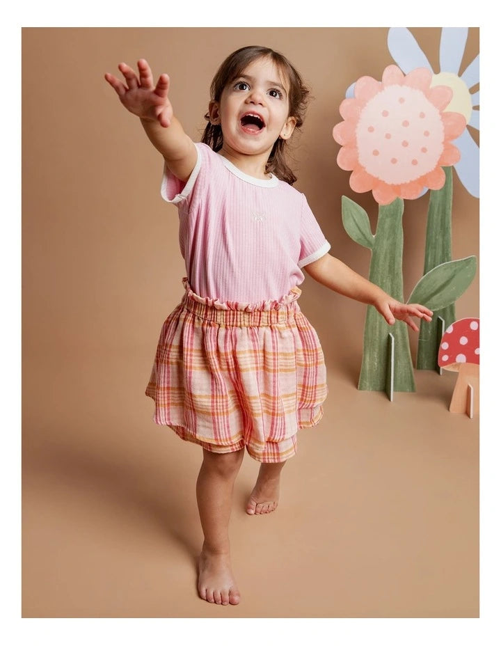 ANIMAL CRACKERS MIXED SKORT