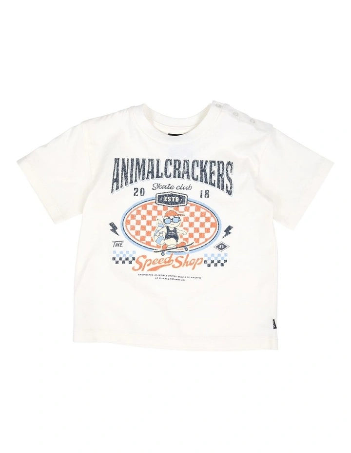 ANIMAL CRACKERS SPEEDY TEE