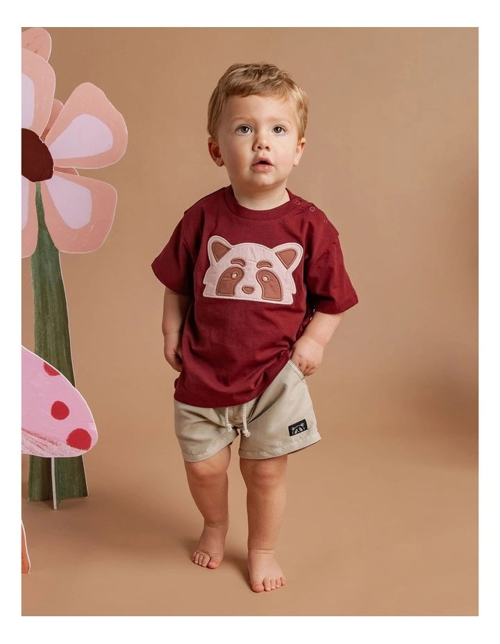 ANIMAL CRACKERS ROCCO TEE RUST