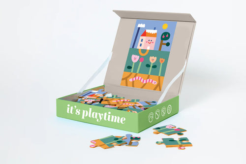 JOURNEY OF SOMETHING 24 PIECE KIDS PUZZLE UNDER THE GARDEN