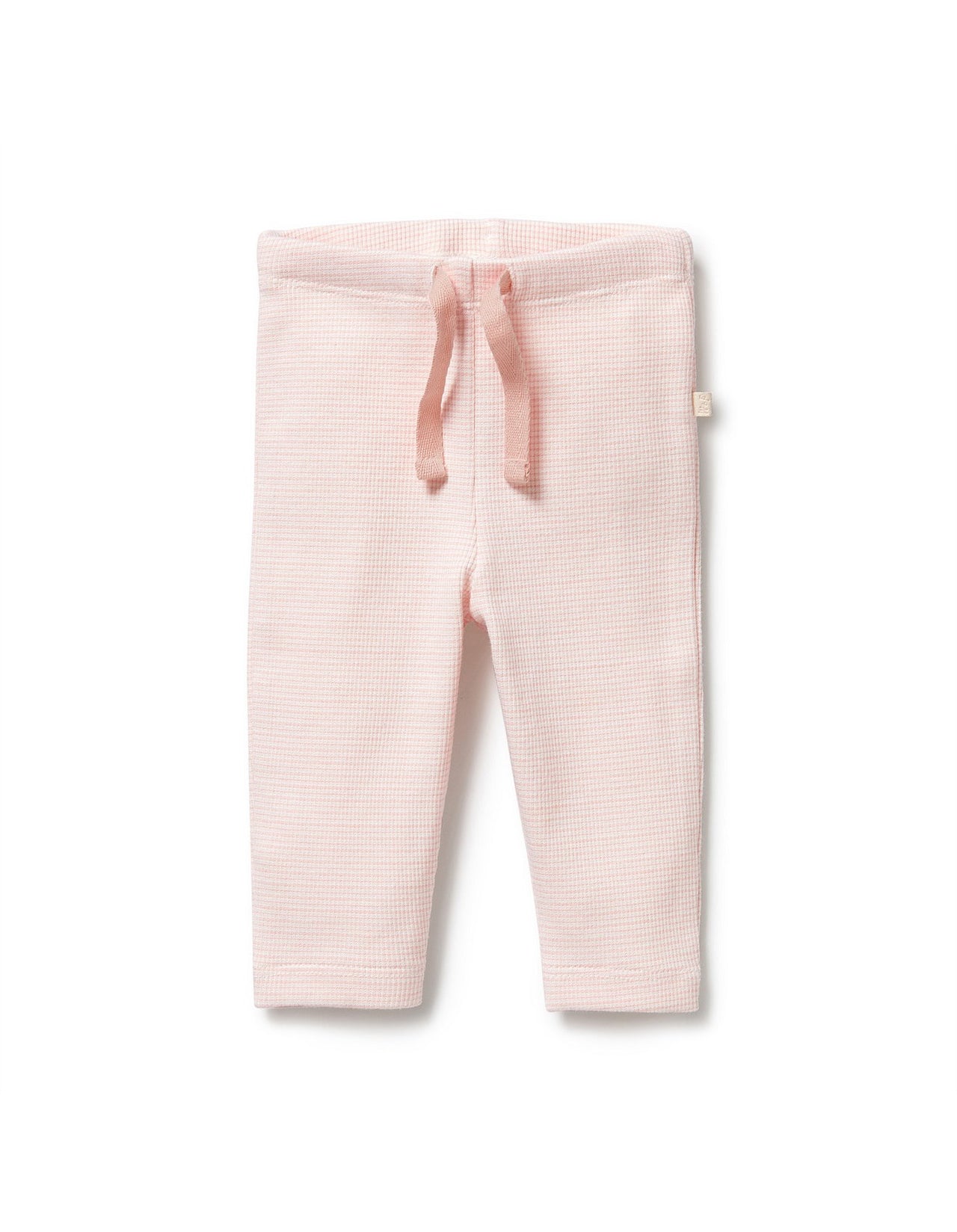 WILSON & FRENCHY ORGANIC STRIPE RIB LEGGING CANTALOUPE