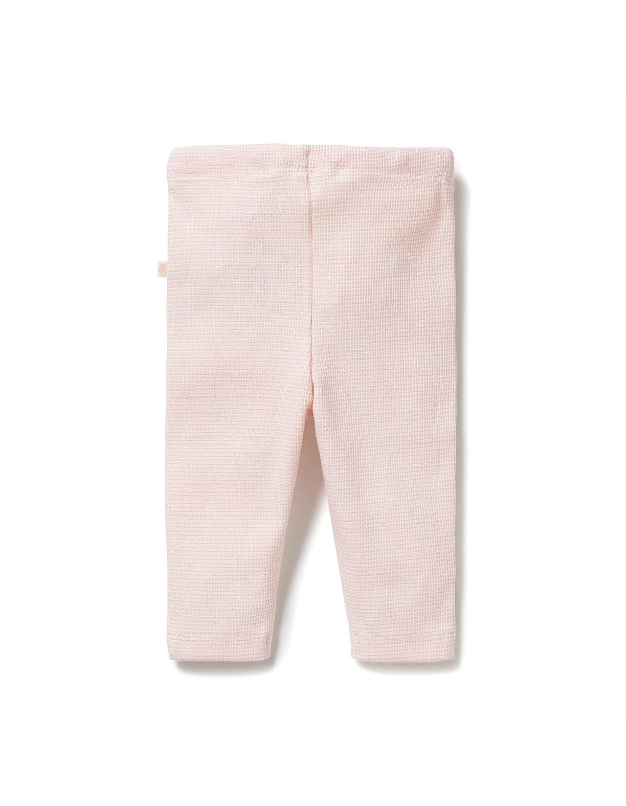 WILSON & FRENCHY ORGANIC STRIPE RIB LEGGING CANTALOUPE