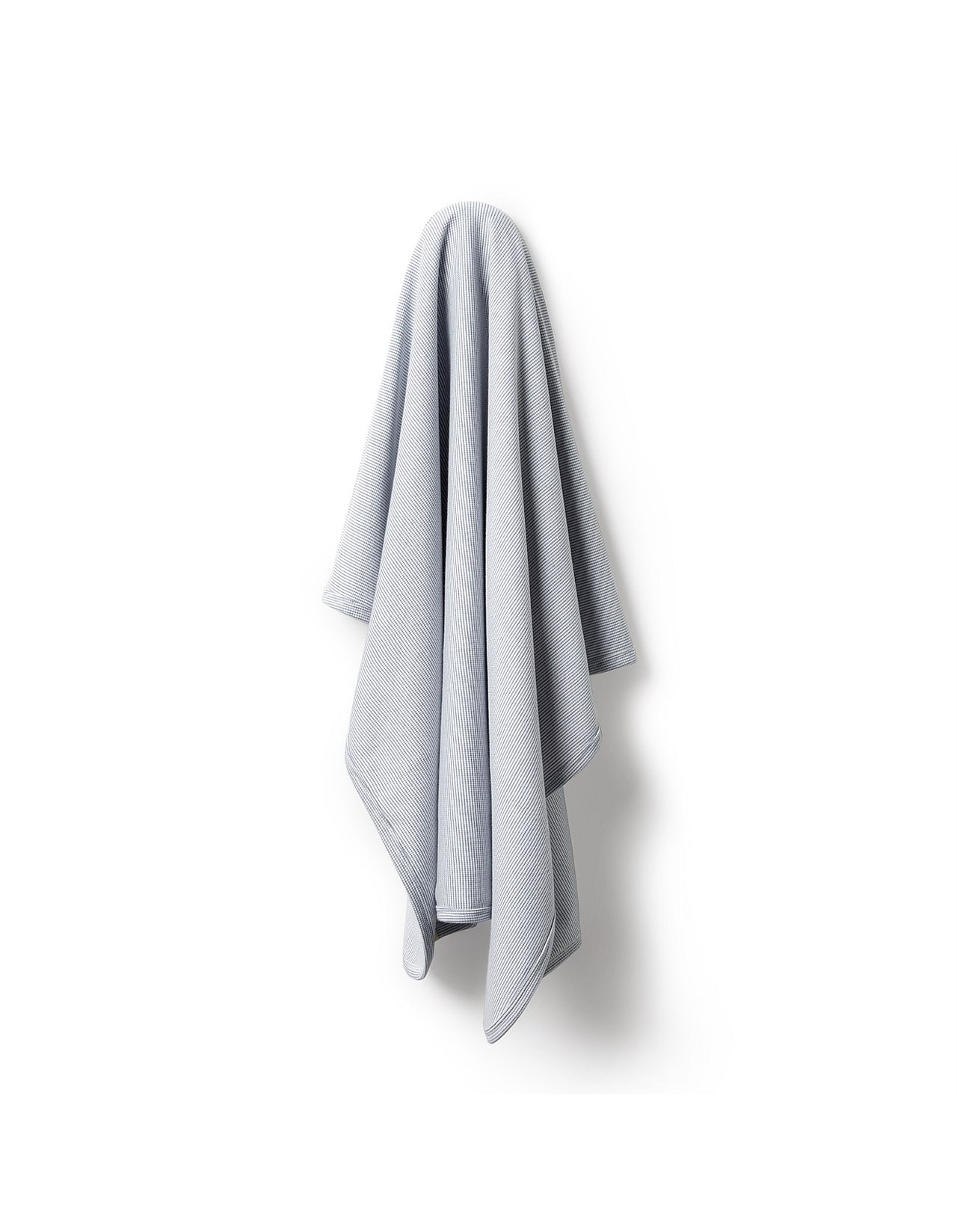WILSON & FRENCHY ORG STRIPE BUNNY RUG RAIN DROP