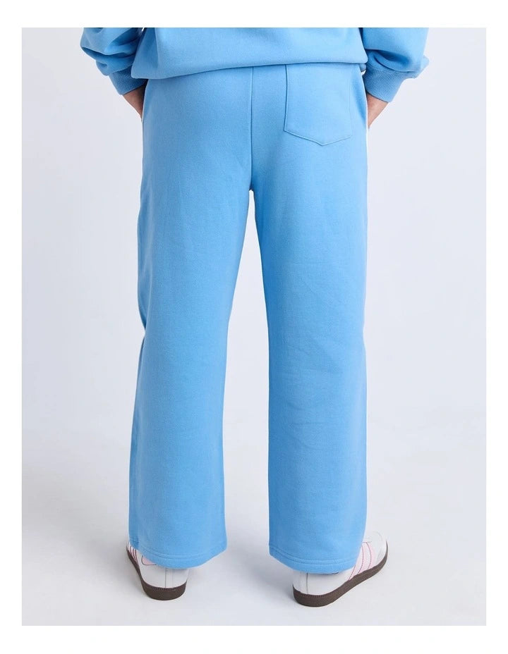 EVE GIRL SPORTS CLUB FLARE TRACKPANT BLUE
