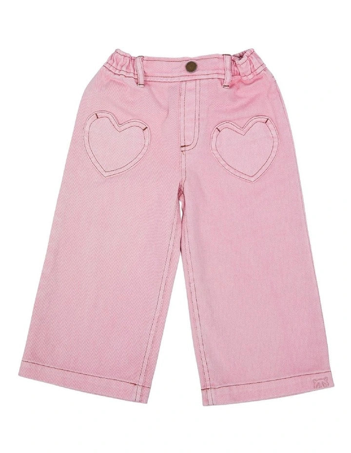 ANIMAL CRACKERS HEART JEAN