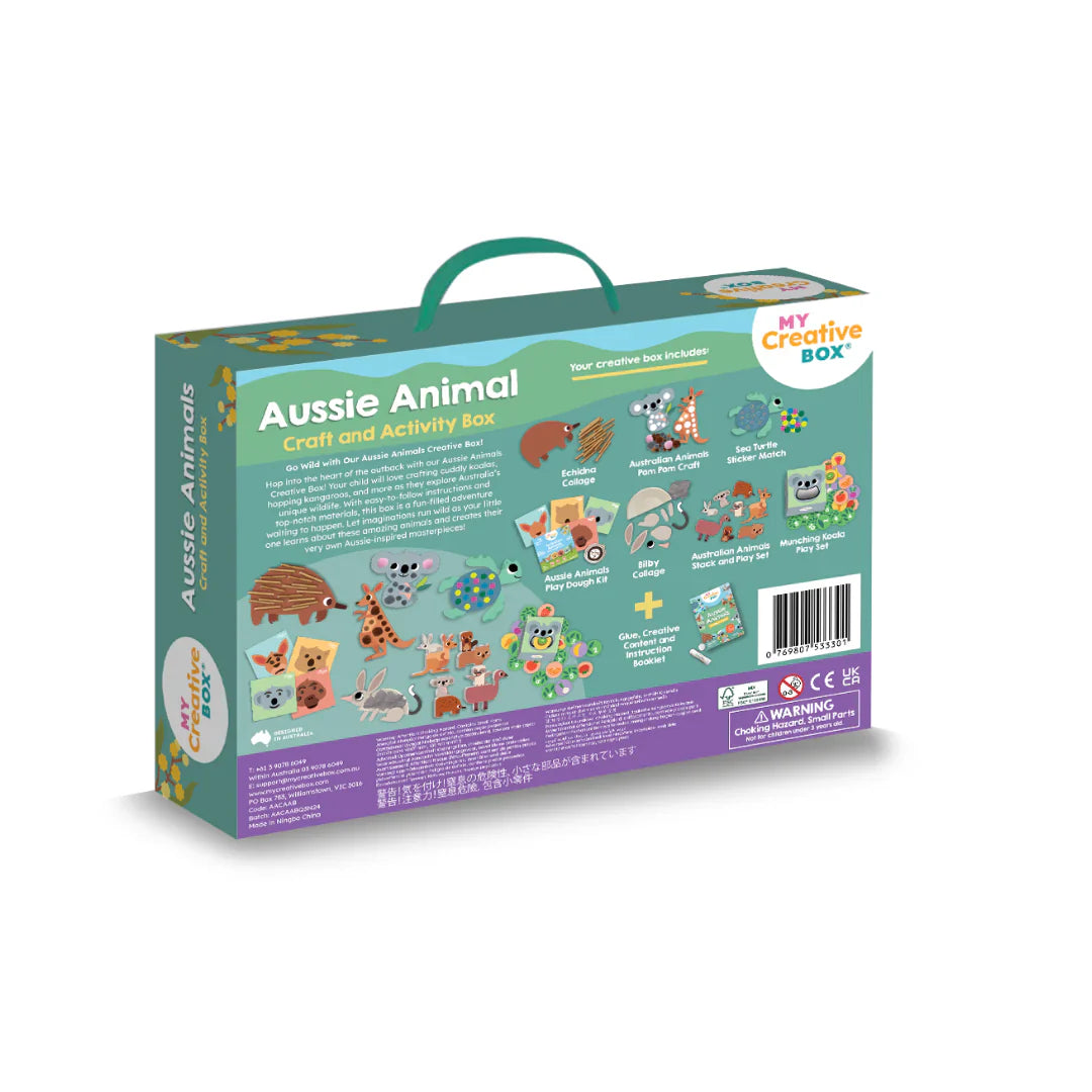 MY CREATIVE BOX AUSSIE ANIMALS CRAFT & ACTIVITY BOX