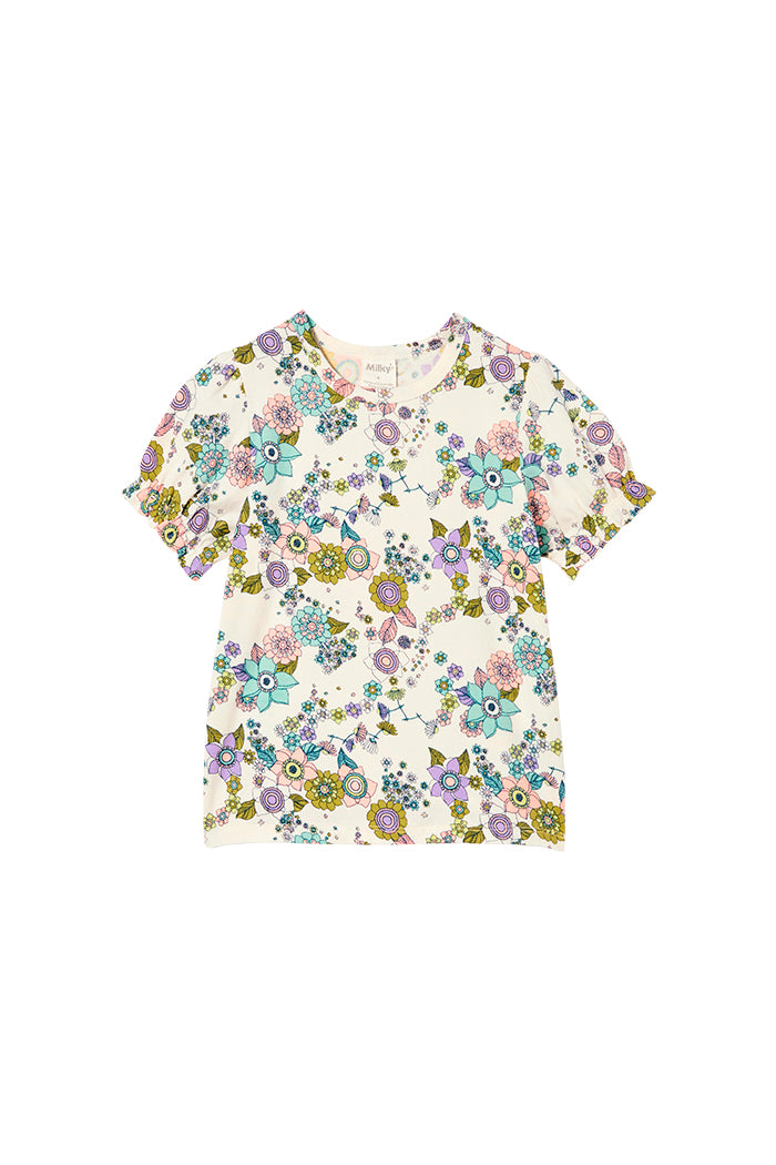 MILKY DAISY CHAIN TEE