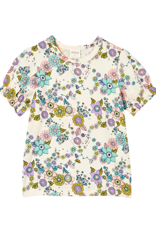 MILKY DAISY CHAIN TEE