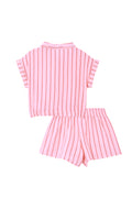 MILKY RUBY STRIPE COTTON PLAY SET