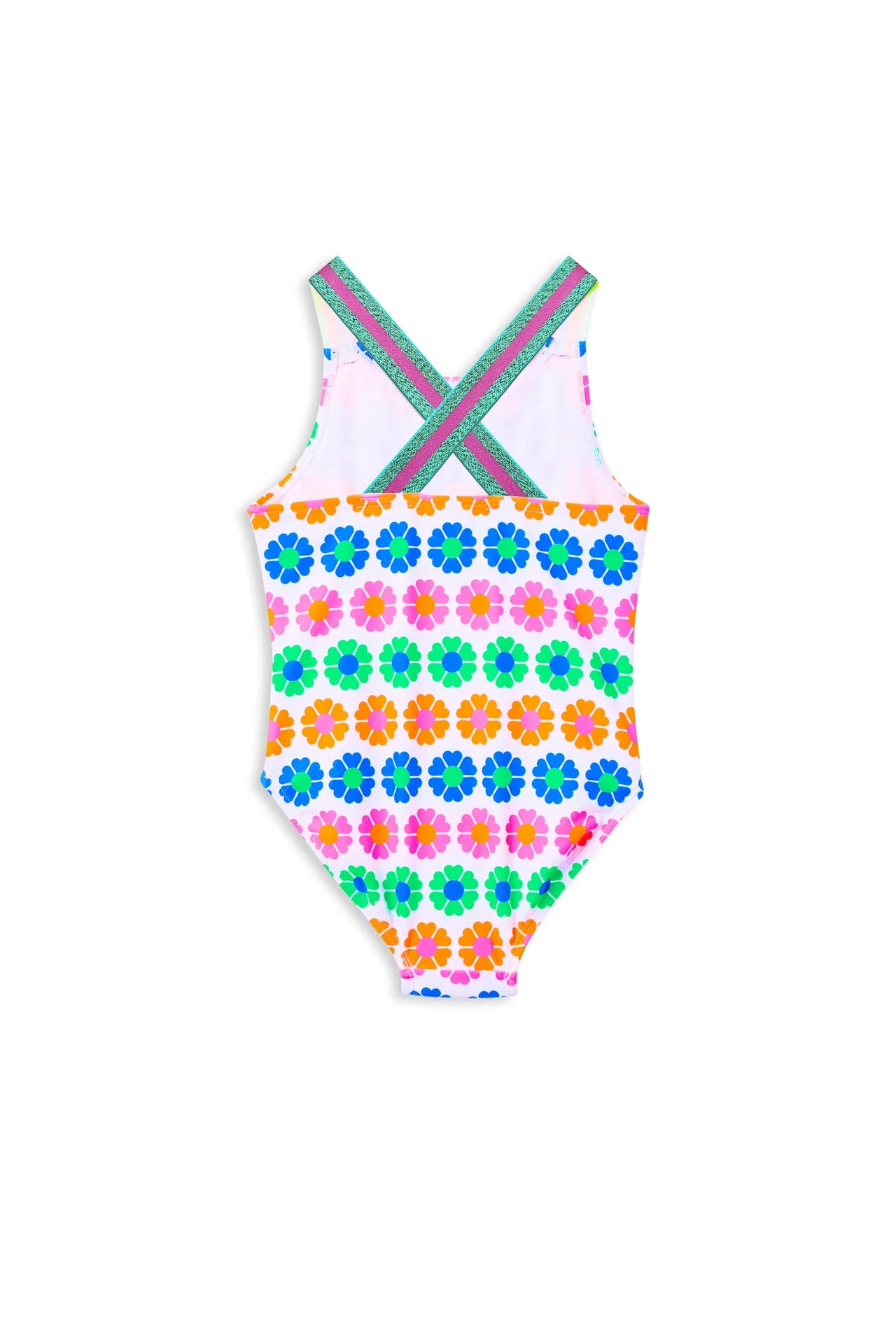MILKY NEON FUN SPORTY SWIMSUIT