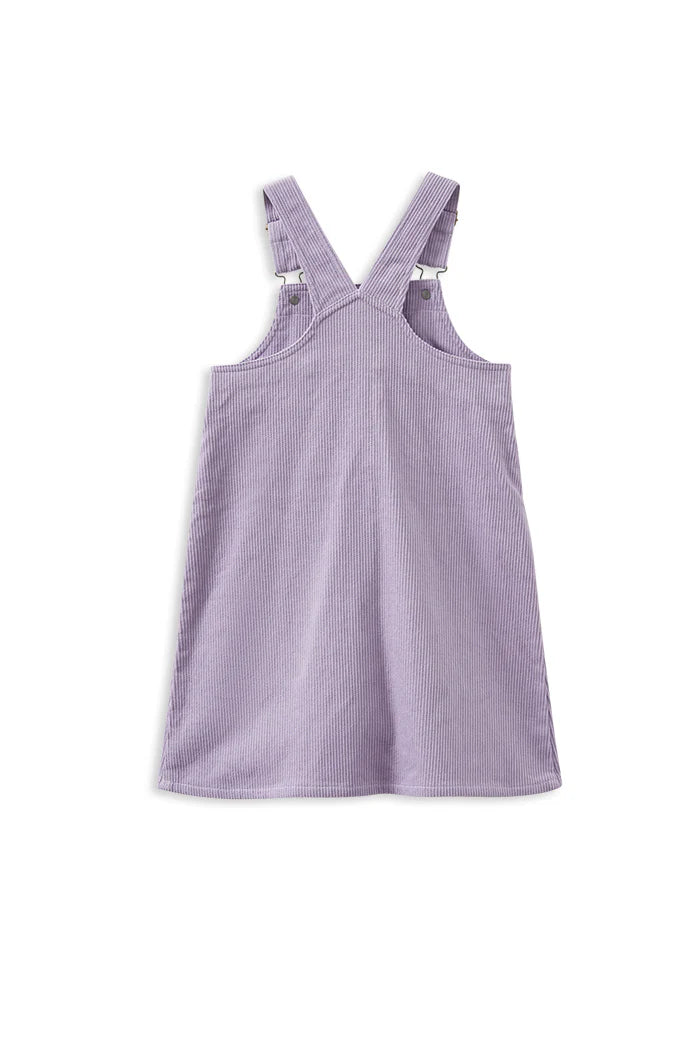 MILKY LILAC CORD DRESS