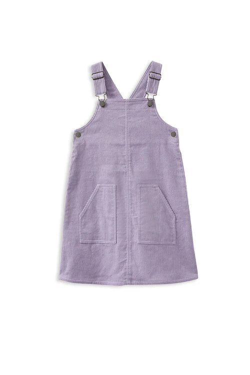 MILKY LILAC CORD DRESS