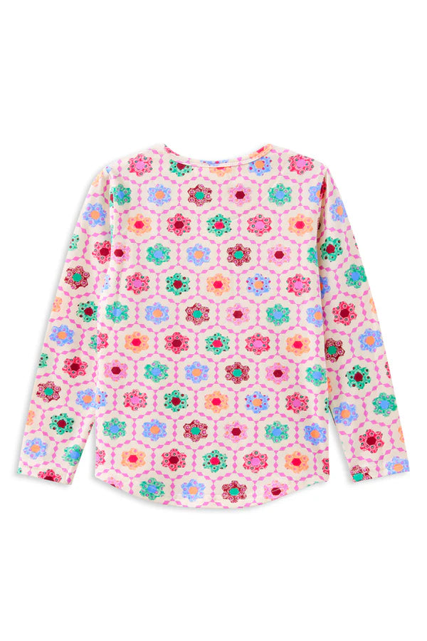 MILKY HONEYCOMB BLOOM HENLEY