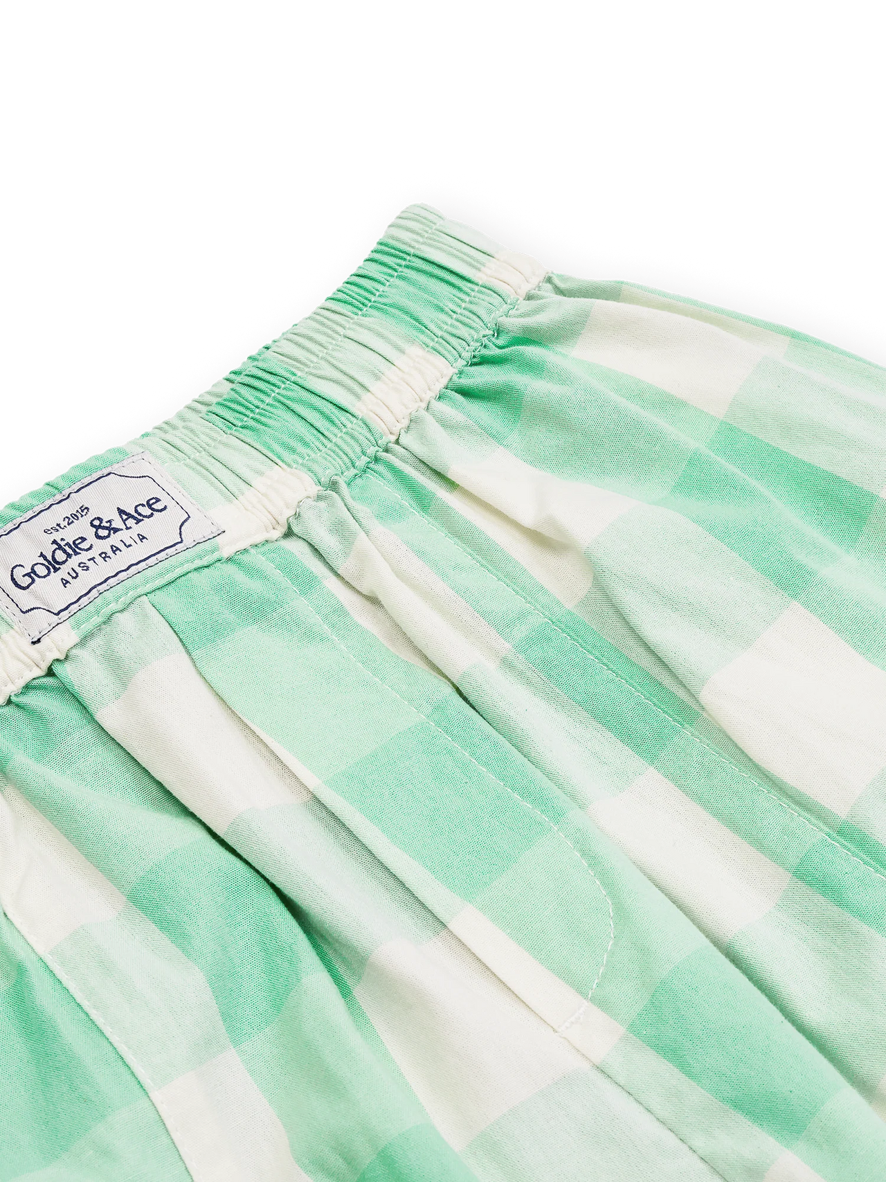 GOLDIE & ACE LIGHTWEIGHT GINGHAM KIT POCKET PANT