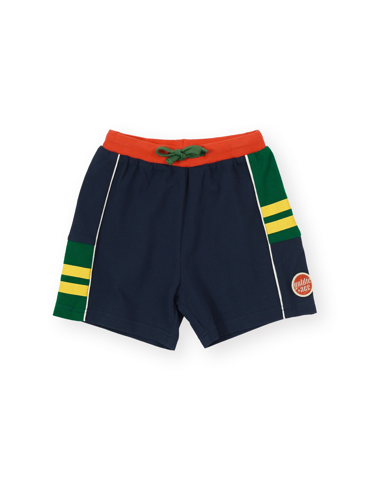 GOLDIE & ACE ATHLETICS PANEL SWEAT SHORTS