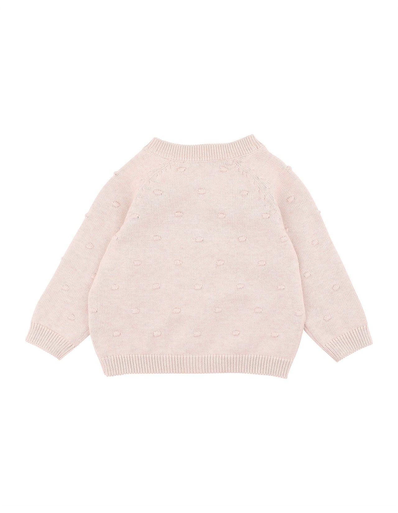 BEBE TAYLOR ORGANIC CARDIGAN OAT MARL