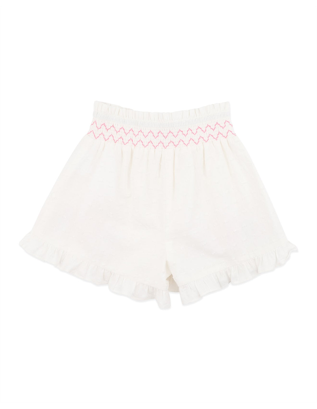 FOX & FINCH PARADISO EMBROIDERED SHORTS