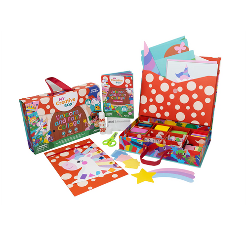 MY CREATIVE BOX UNICORN & FAIRY COLLAGE SENSORY CRAFT BOX