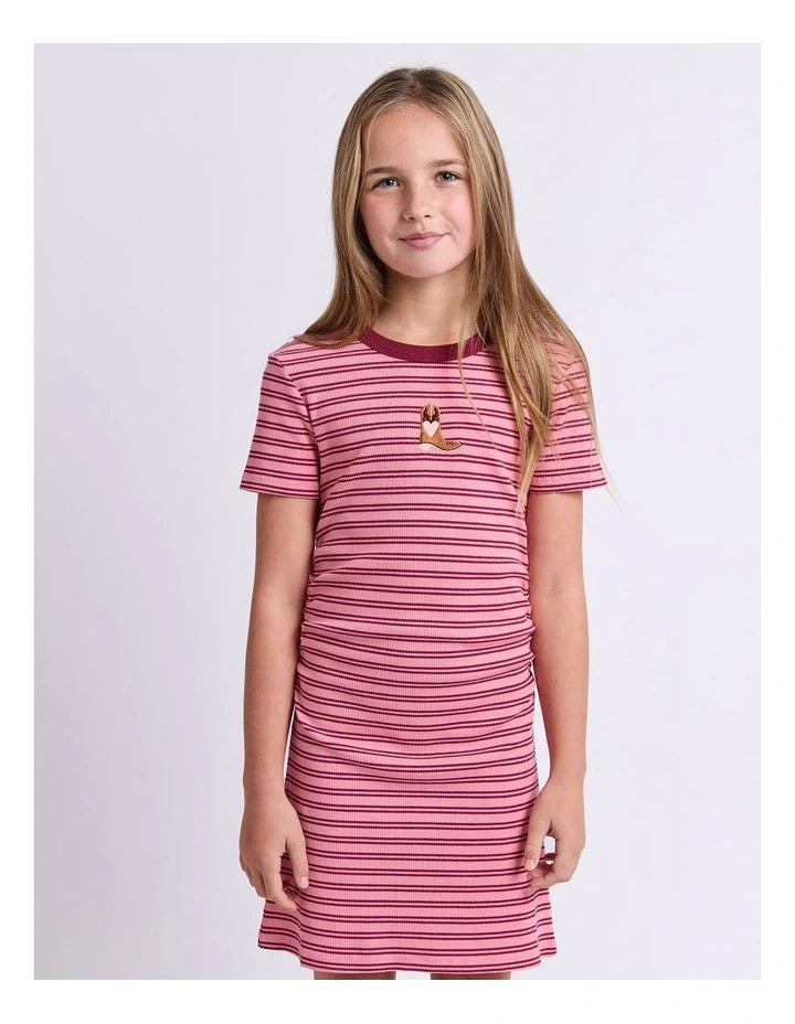EVE GIRL FREYA RIB DRESS