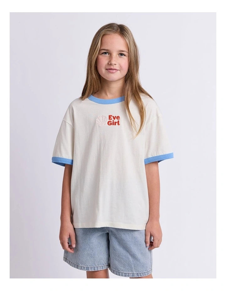 EVE GIRL VACAY RINGER TEE