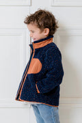 MILKY FLECK SHERPA JACKET