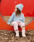 WALNUT DOVE JUMPER BABY BLUE