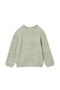 MILKY OLIVE KNIT HENLEY