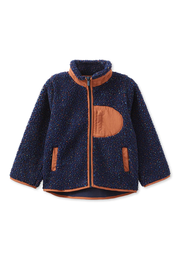 MILKY FLECK SHERPA JACKET