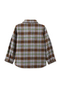 MILKY EARTH CHECK OVERSHIRT