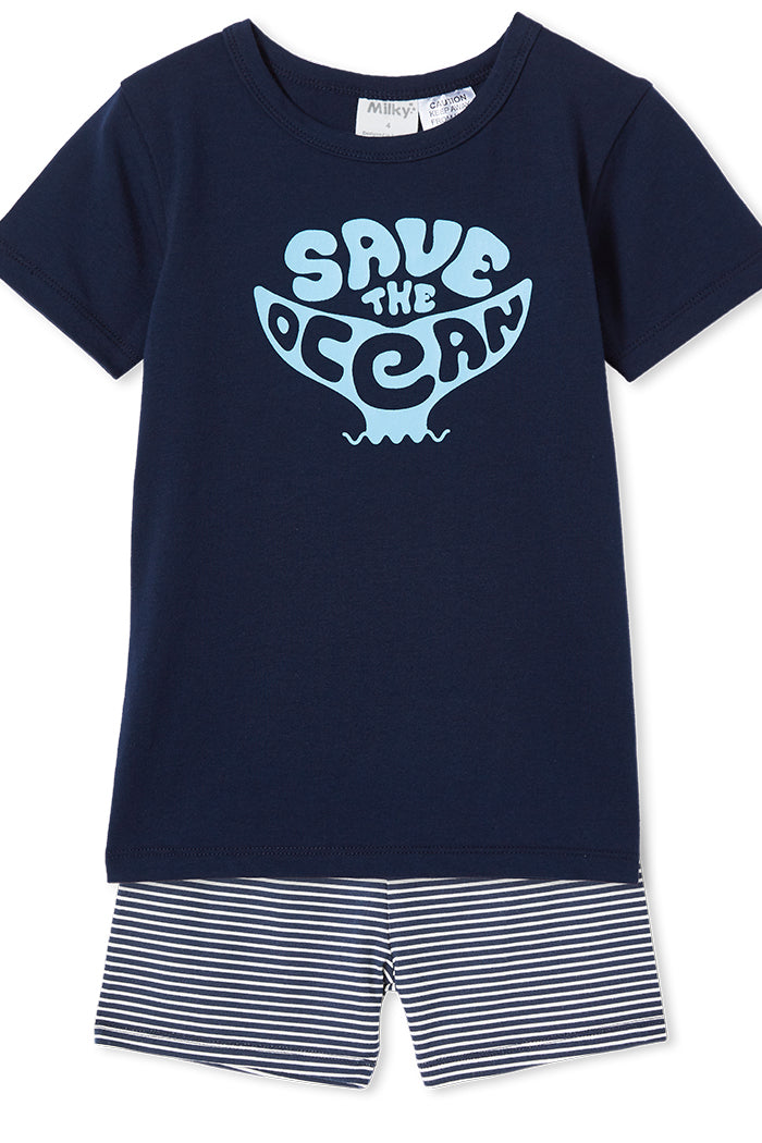 MILKY SAVE THE OCEAN PJ'S