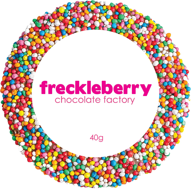 FRECKLEBERRY- SINGLE FRECKLE MILK CHOCOLATE 40G