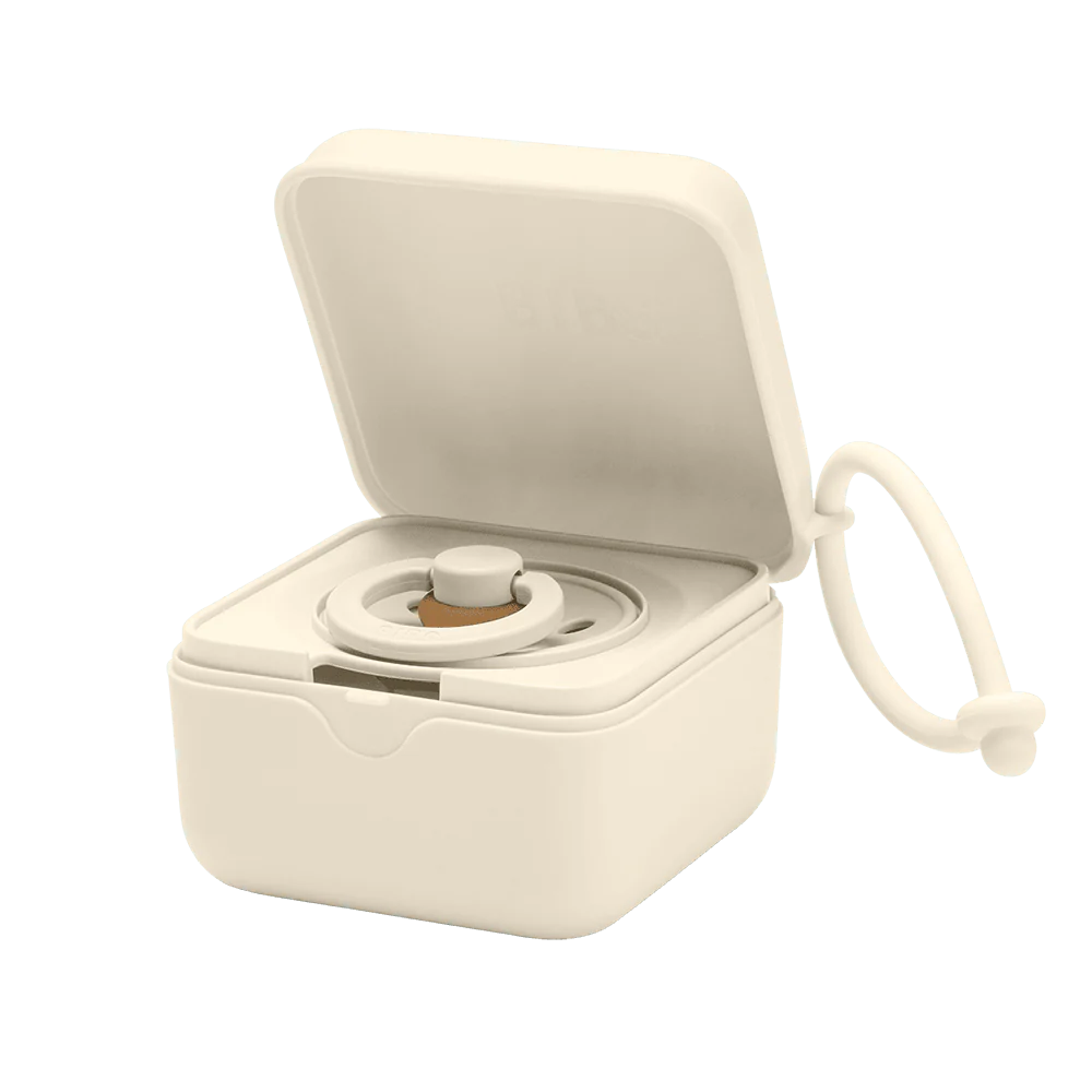 BIBS PACIFIER BOX - IVORY