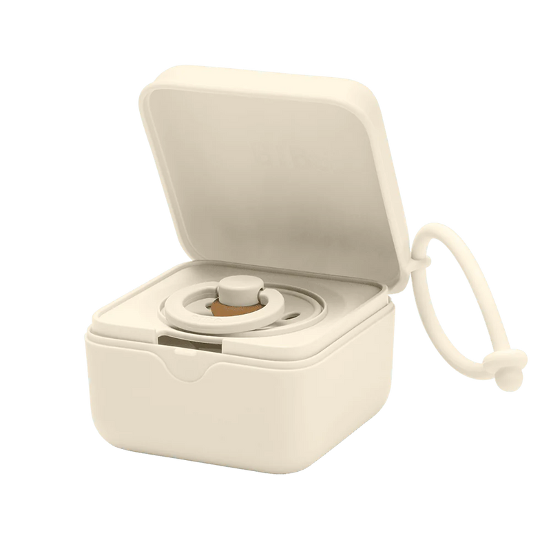 BIBS PACIFIER BOX - IVORY
