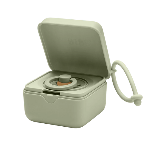 BIBS PACIFIER BOX - SAGE