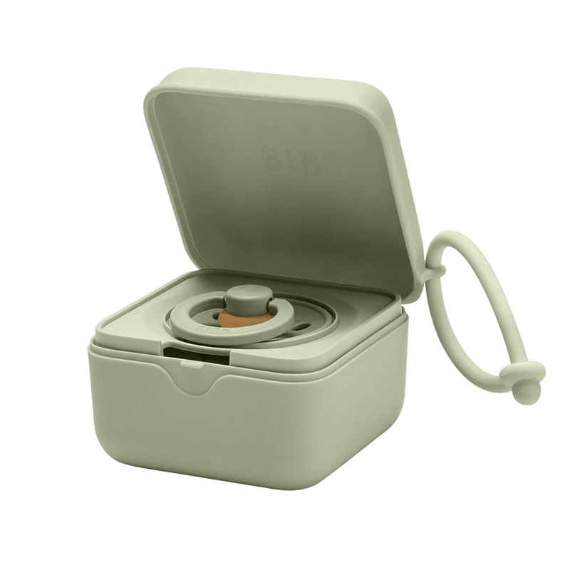 BIBS PACIFIER BOX - SAGE