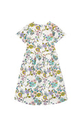 MILKY DAISY CHAIN HI-LO DRESS