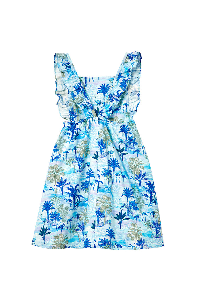 MILKY PARADISE FILL DRESS