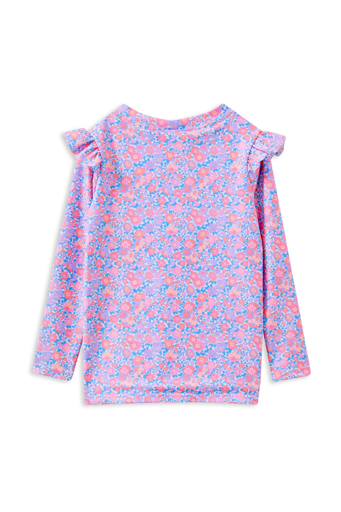MILKY PRETTY POSY RASH VEST