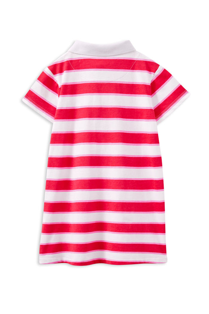 MILKY STRIPE RUGBY DRESS