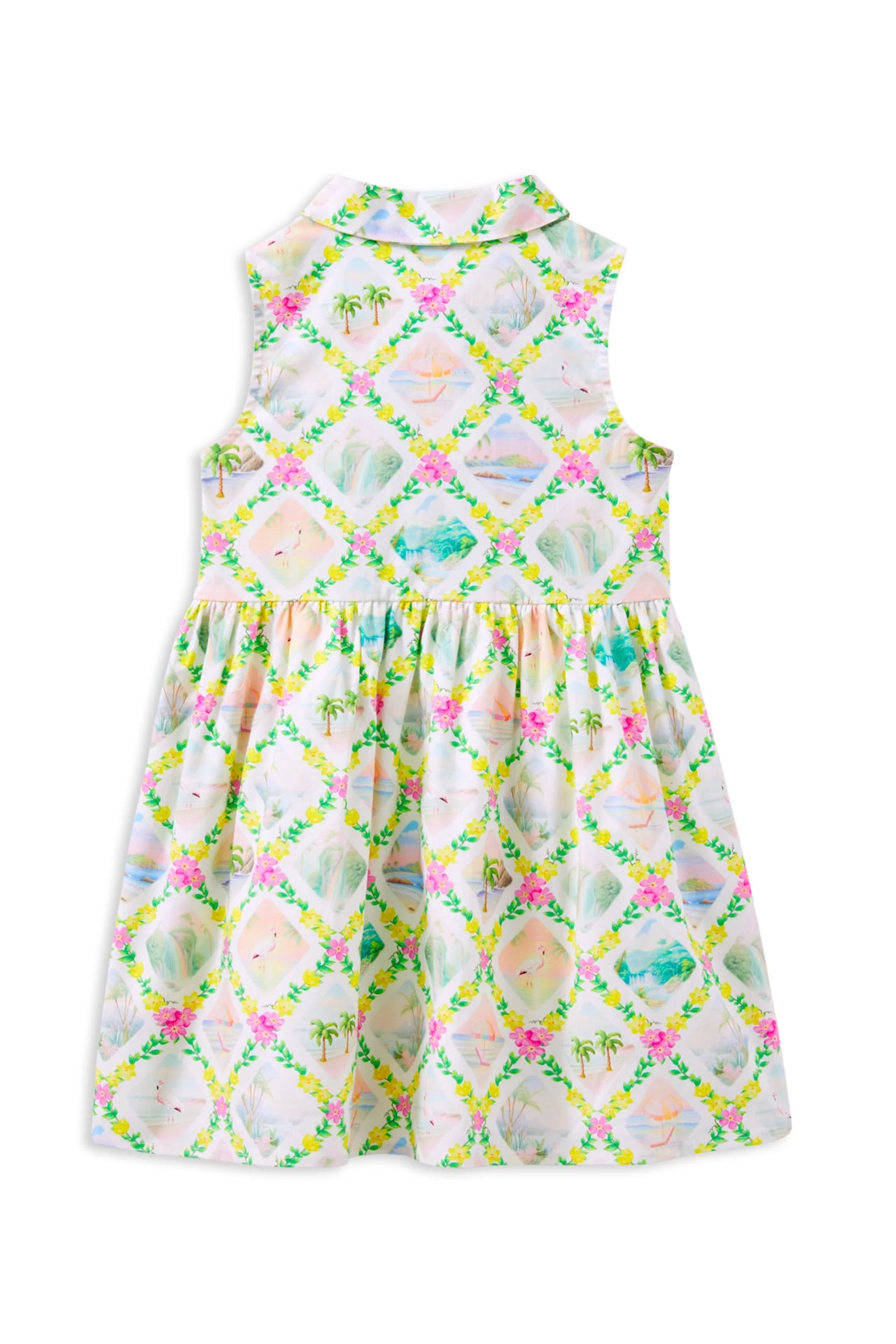MILKY ALOHA DRESS