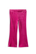 MILKY PINK VELOUR FLARES