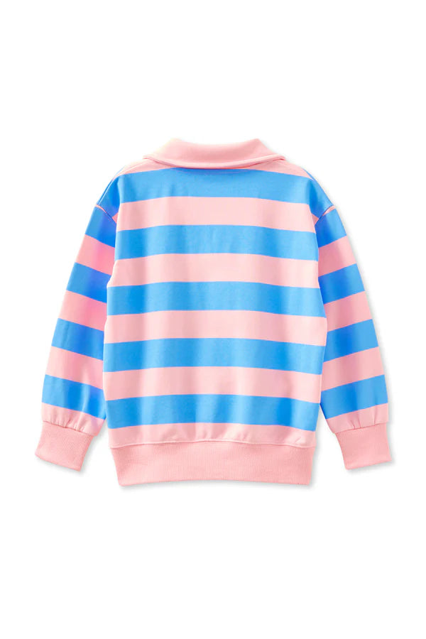 MILKY ZIGGY STRIPE SWEAT