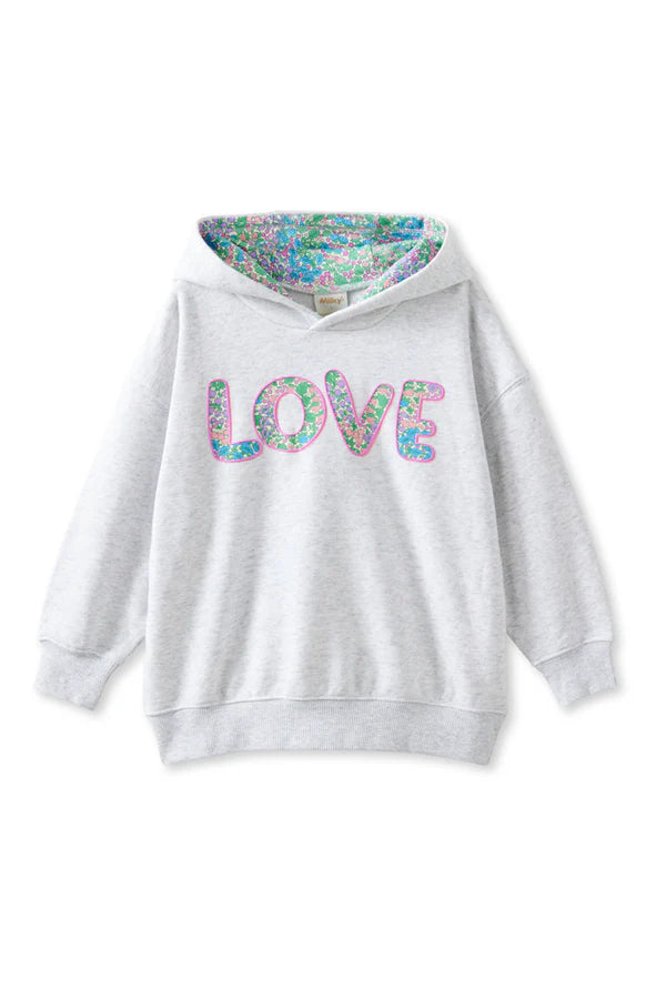 MILKY BIG LOVE HOODIE
