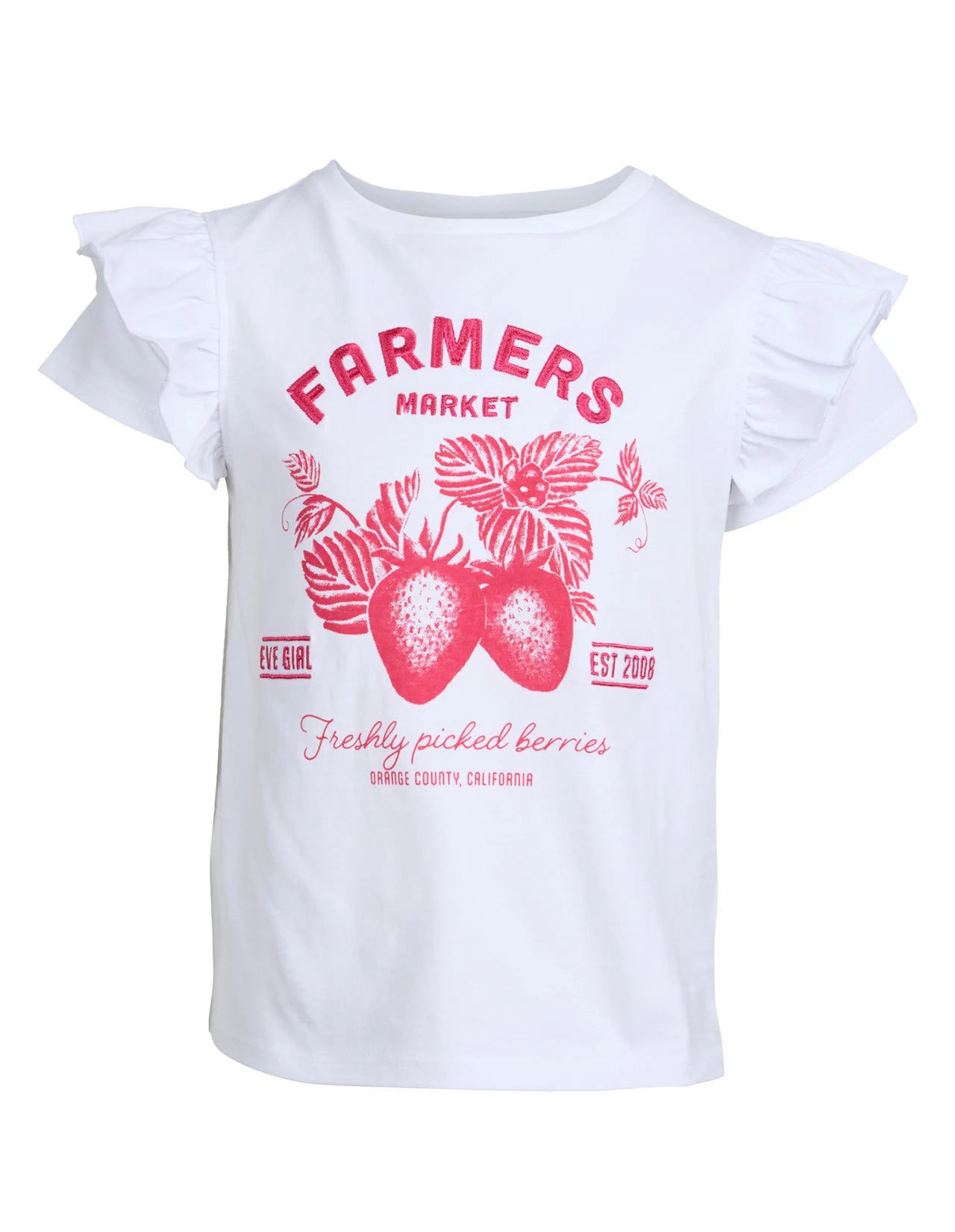 EVE GIRL FARMERS MARKET FRILL TEE