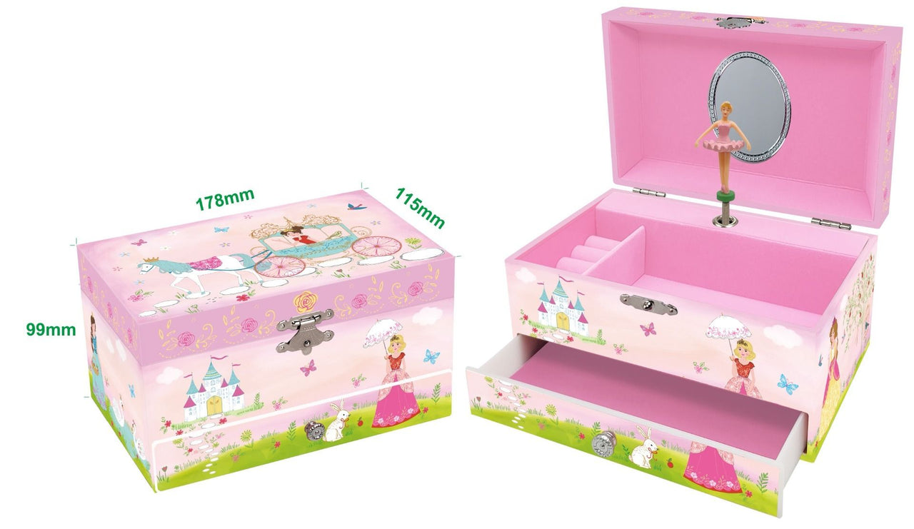 MUSICAL JEWELRY BOX - CINDERELLA