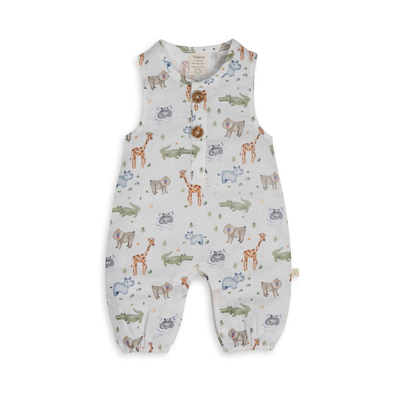 TINY TWIG PLAYSUIT SAFARI