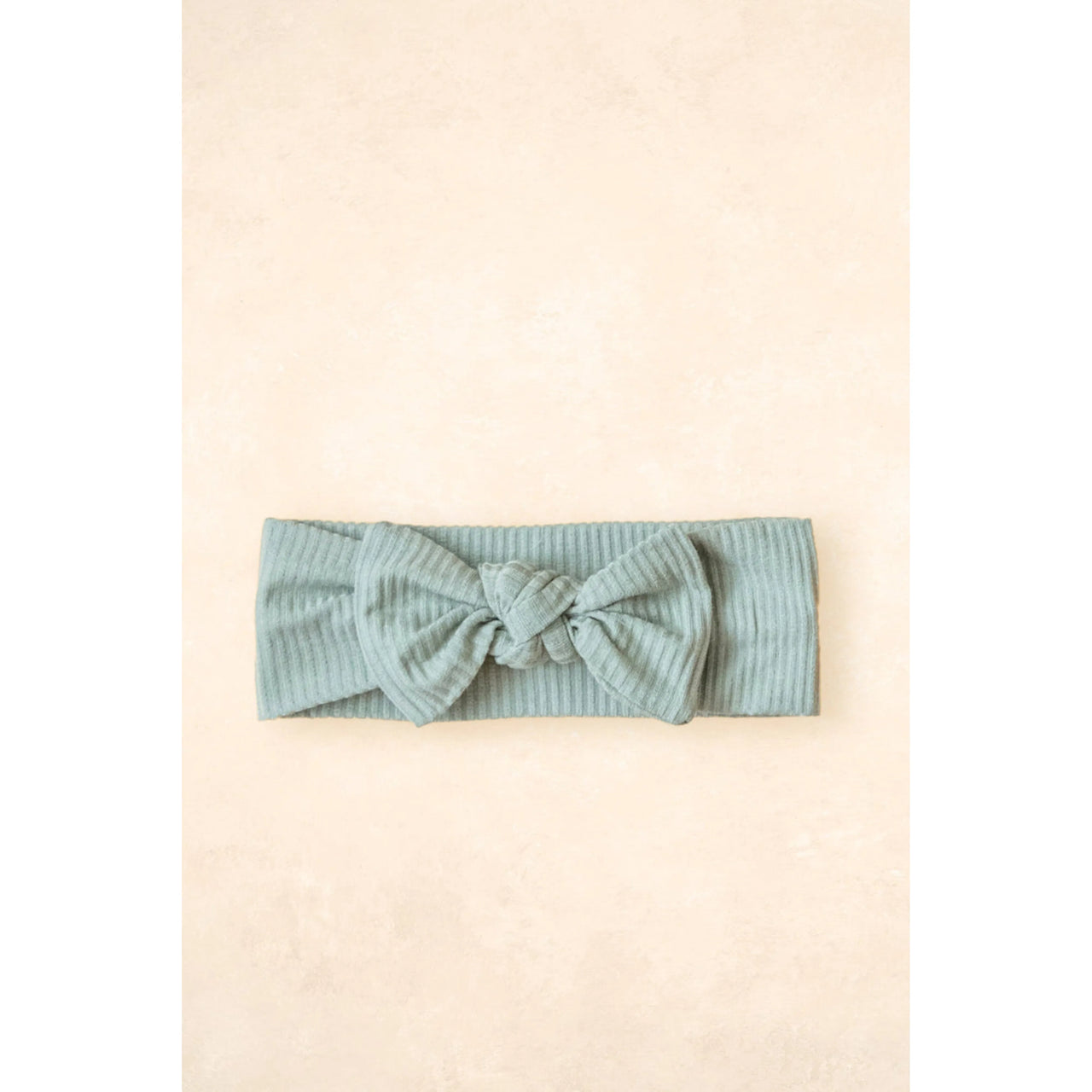 KIIN BAMBOO STRETCH BOW HEADBAND SAGE