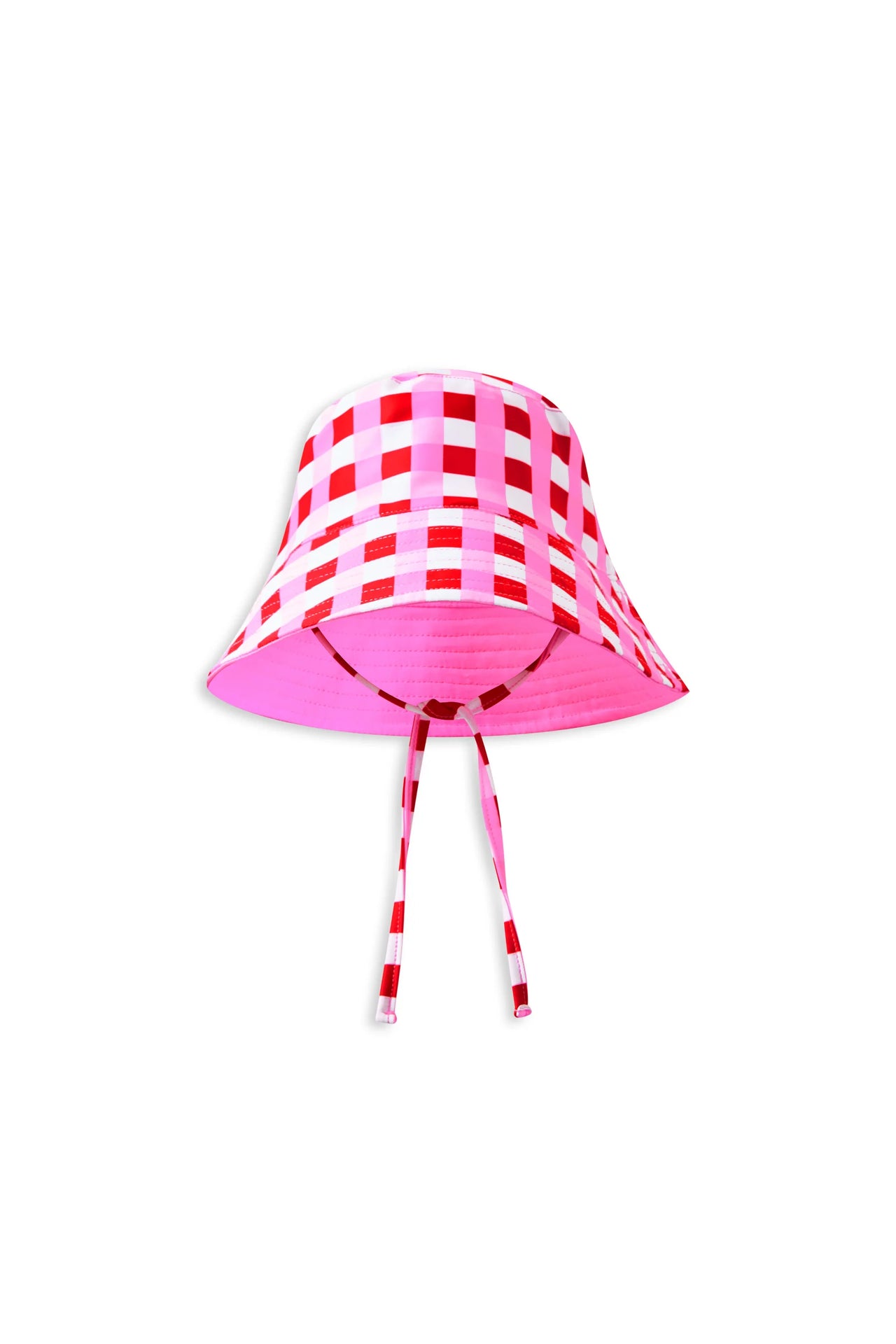 MILKY LOLLIPOP CHECK SWIM HAT