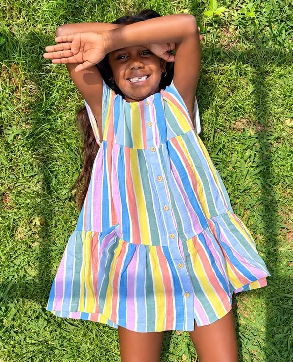 MILKY FIESTA DRESS