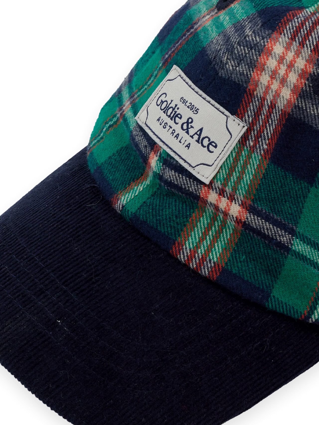 GOLDIE & ACE TATE CHECK CAP